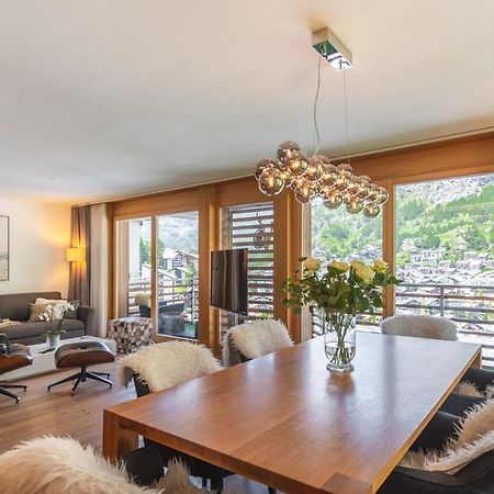 Modern Apartment With View Over Церматт Екстер'єр фото